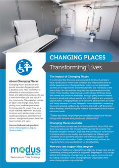 Changing Places Public Toilet Buildings