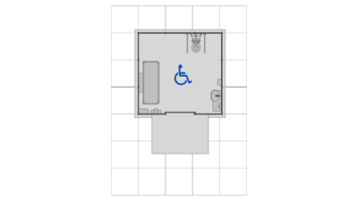 Changing Places Toilet Option 1B Changing Places Toilet Option 1B