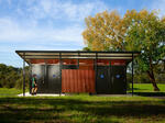 Yarra 5 with Modwood ventilation louvres and privacy screen verandah