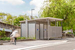 InCube at Ku Ring Gai Station with perforated privacy screen verandah 